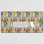 Multicolor Pines Desk Mat Gallery Image 1