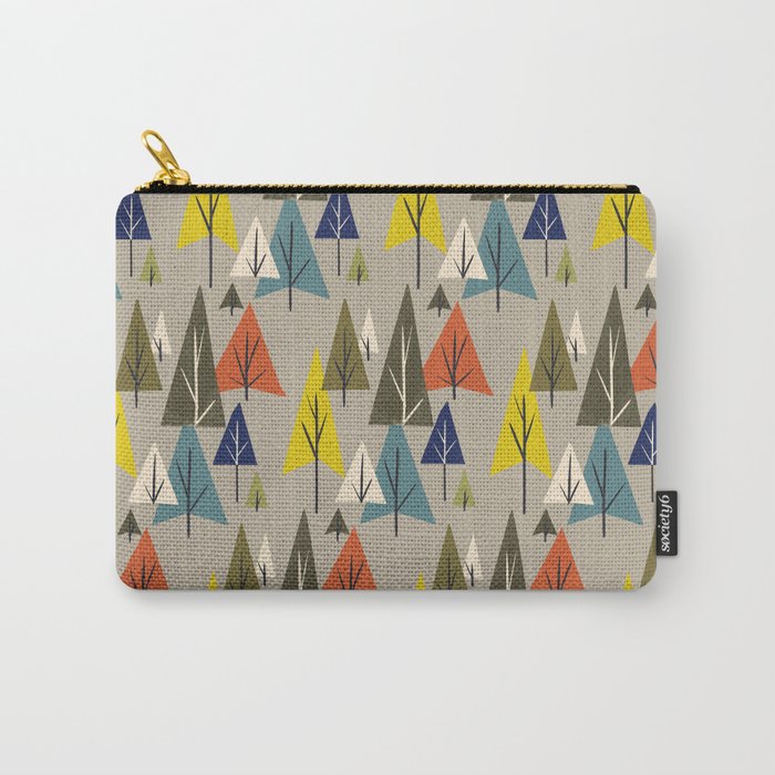 Multicolor Pines Carry All Pouch Gallery Image 1
