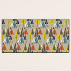 Multicolor Pines Desk Mat Gallery Image 3