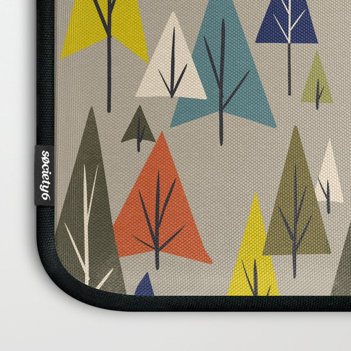 Multicolor Pines Laptop Sleeve Gallery Image 3