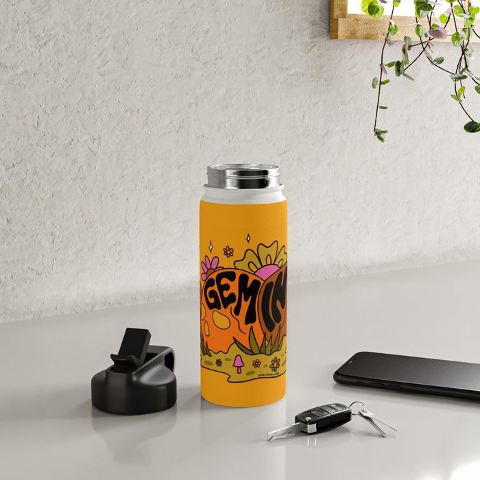 Gemini Skull Water Bottle Gallery Image 4