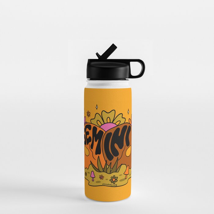 Gemini Skull Water Bottle Gallery Image 1