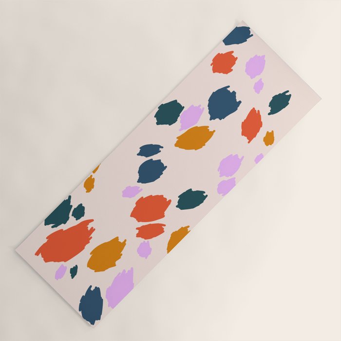 Rainbow Animal Print  Yoga Mat Gallery Image 1