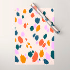 Rainbow Animal Print  Wrapping Paper Gallery Image 1