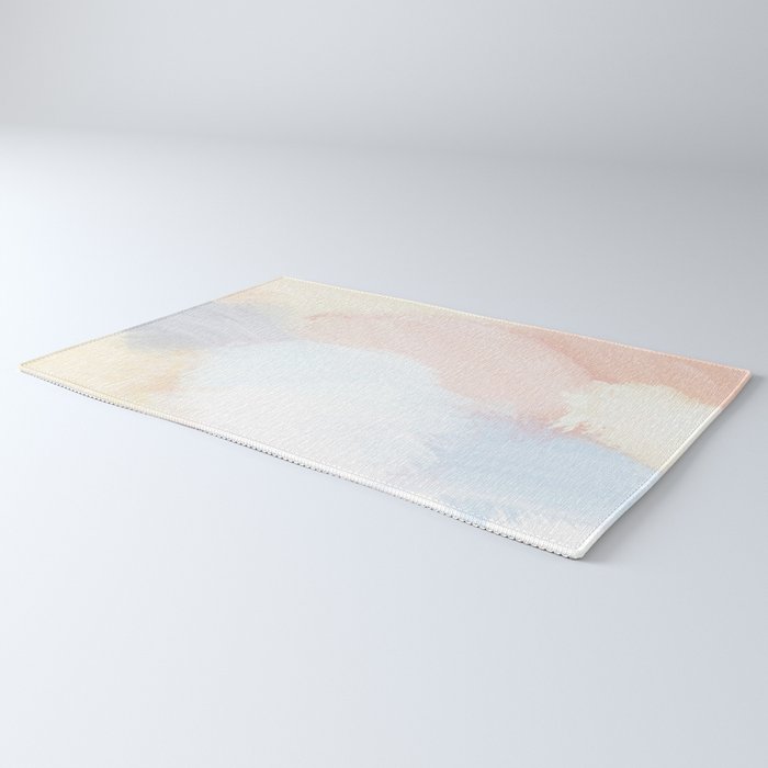 Abstract Pastel Painting Rug Gallery Image 3