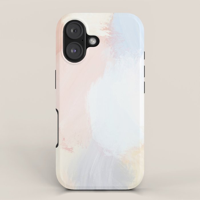 Abstract Pastel Painting iPhone Case Gallery Image 1