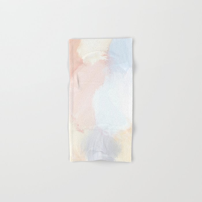 Abstract Pastel Painting Bath Towel Gallery Image 1