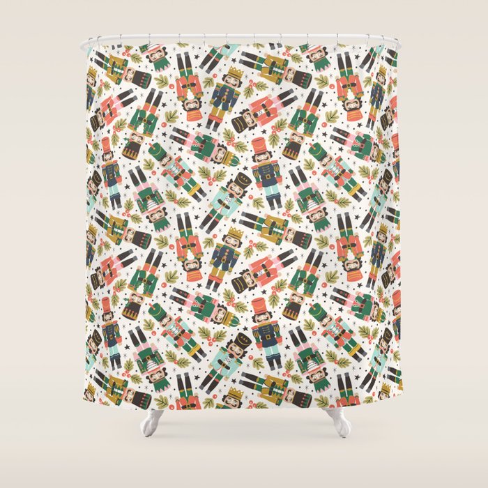 Nutcrackers Shower Curtain Gallery Image 1