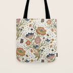 Boho Floral Galaxy Garden Tote Bag Gallery Image 1