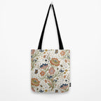 Boho Floral Galaxy Garden Tote Bag Gallery Image 2