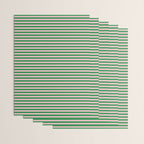 Narrow Stripes Green and Pink Pattern Wrapping Paper Gallery Image 3