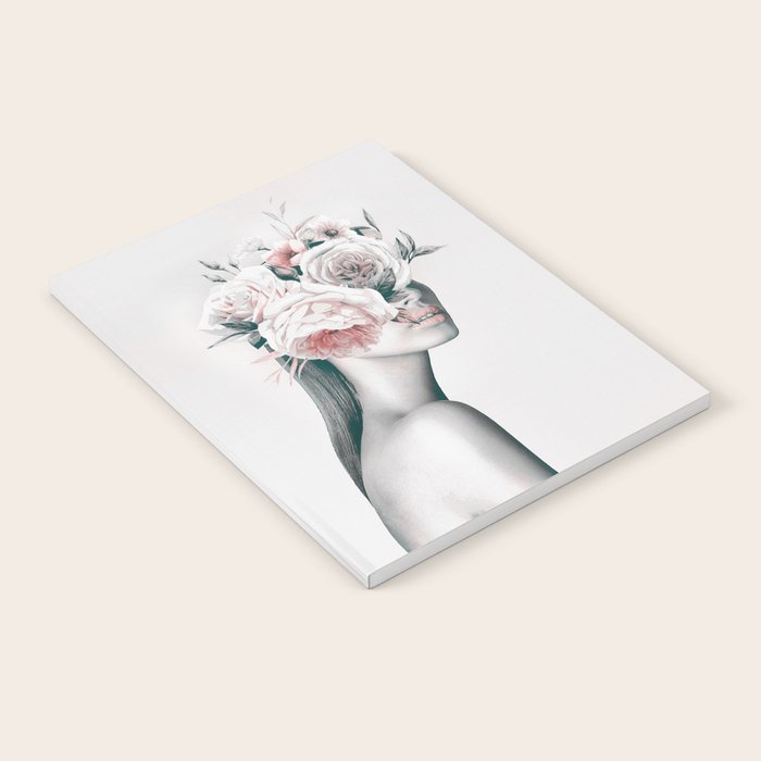 WOMAN WITH FLOWERS 11 Notebook Gallery Image 2