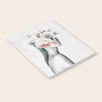 WOMAN WITH FLOWERS 11 Notebook Gallery Image 2