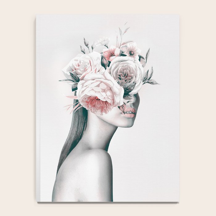 WOMAN WITH FLOWERS 11 Notebook Gallery Image 4