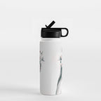 WOMAN WITH FLOWERS 11 Water Bottle Gallery Image 1