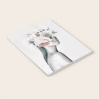 WOMAN WITH FLOWERS 11 Notebook Gallery Image 3