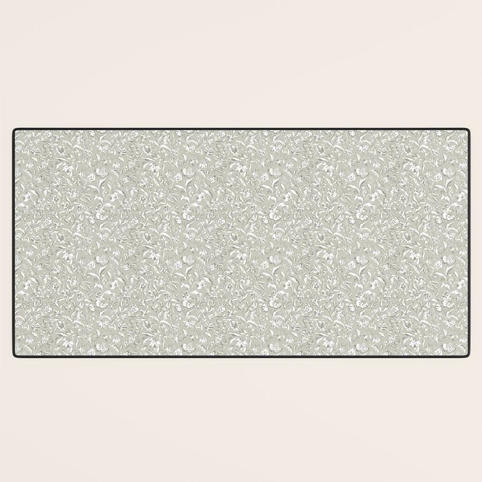 Painterly Florals - Sage Desk Mat Gallery Image 3