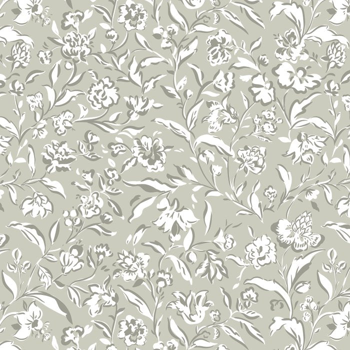 Painterly Florals - Sage Coffee Mug Gallery Image 2