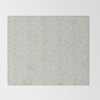 Painterly Florals - Sage Throw Blanket Gallery Image 2