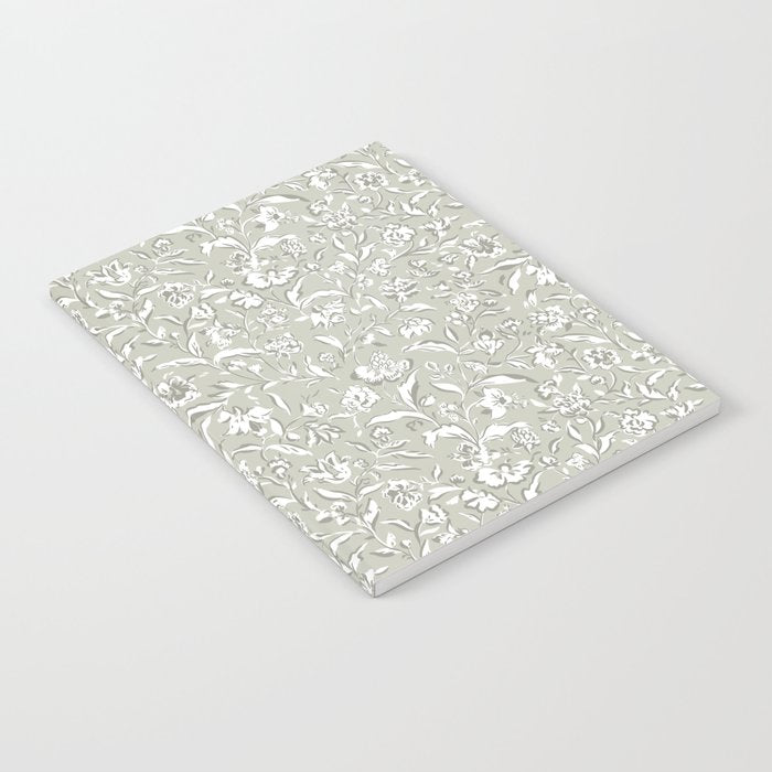 Painterly Florals - Sage Notebook Gallery Image 2