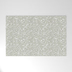 Painterly Florals - Sage Welcome Mat Gallery Image 1