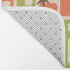 Mid Century Modern Atomic Sparkles 239 Bath Mat Gallery Image 2