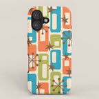 Mid Century Modern Atomic Sparkles 239 iPhone Case Gallery Image 1