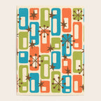 Mid Century Modern Atomic Sparkles 239 Poster Gallery Image 4
