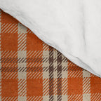 North Country Plaid - classic red and brown Comforter Gallery Image 4