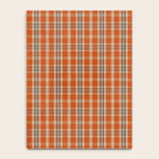 North Country Plaid - classic red and brown Notebook Gallery Image 4
