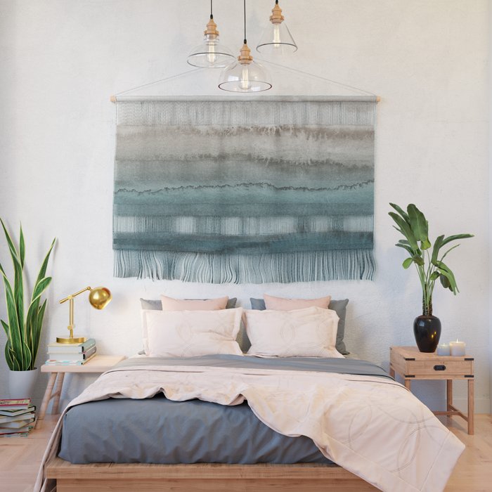 WITHIN THE TIDES - CRASHING WAVES TEAL Wall Hanging Gallery Image 2