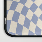 Sky Blue Checker Laptop Sleeve Gallery Image 3
