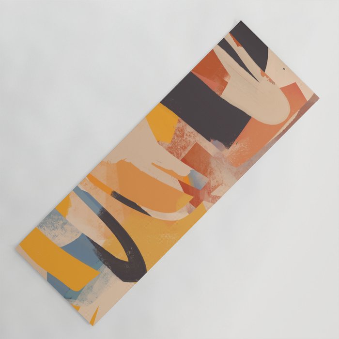 Modern Abstract Art 104 Yoga Mat Gallery Image 1