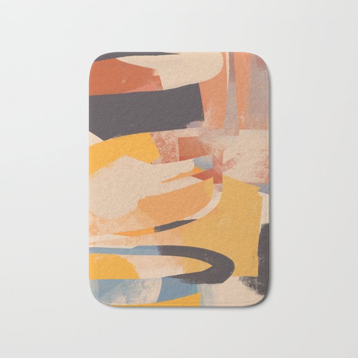 Modern Abstract Art 104 Bath Mat Gallery Image 1
