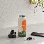 Minimal Colorful Abstract Shapes 10 Water Bottle Gallery Image 4