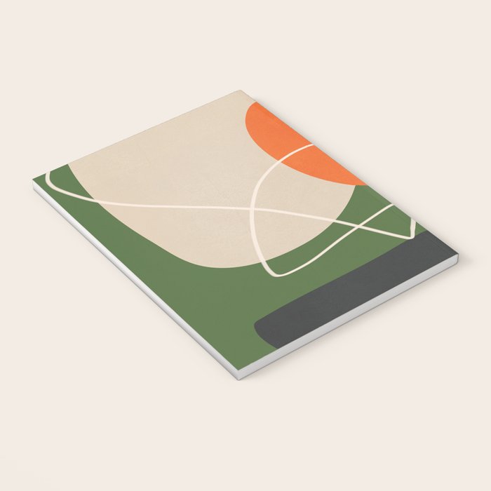 Minimal Colorful Abstract Shapes 10 Notebook Gallery Image 3
