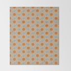 Boho Sun and Sea Vintage Ogee Throw Blanket Gallery Image 2