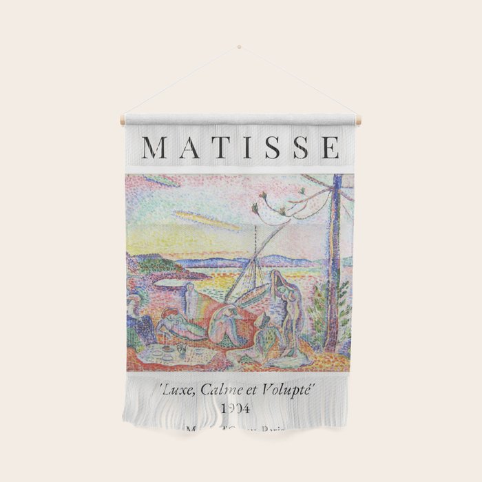 Henri Matisse 'Luxe, Calme et Volupte' Landscape Art Exhibition Wall Hanging Gallery Image 1