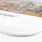 Henri Matisse 'Luxe, Calme et Volupte' Landscape Art Exhibition Bath Mat Gallery Image 3