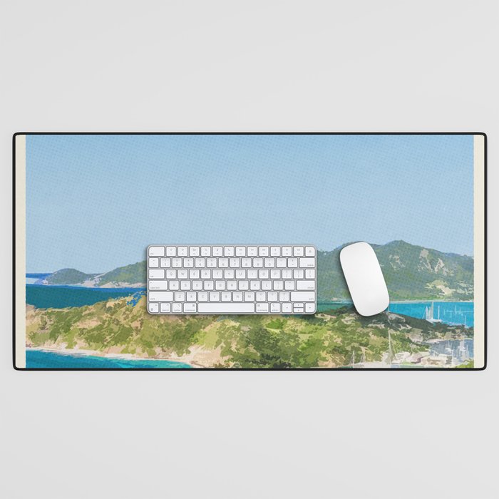 Visit Antigua Desk Mat Gallery Image 1