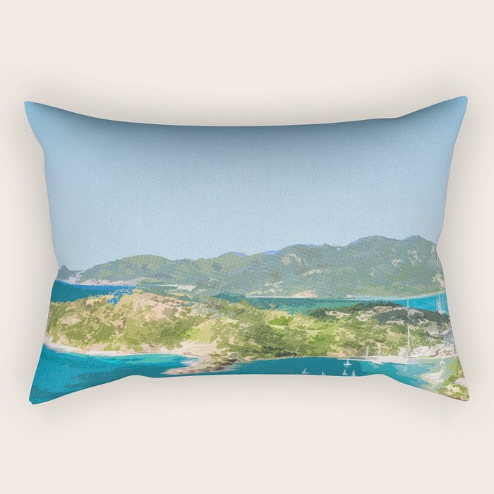 Visit Antigua Rectangular Pillow Gallery Image 2