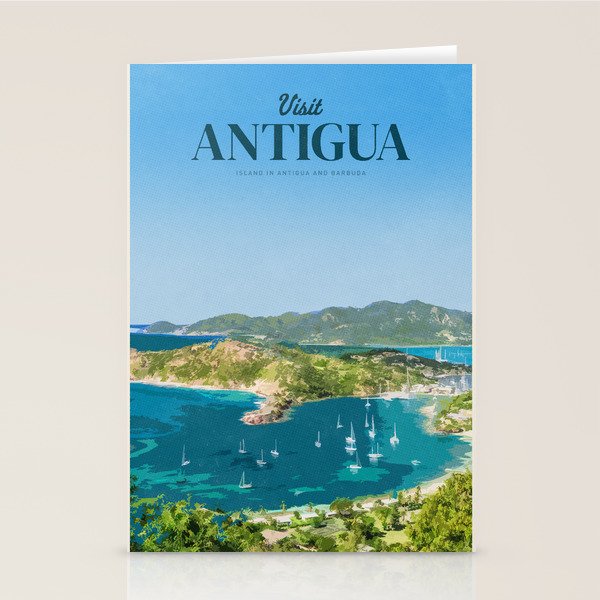 Visit Antigua Stationery Card Gallery Image 2