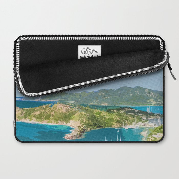 Visit Antigua Laptop Sleeve Gallery Image 2