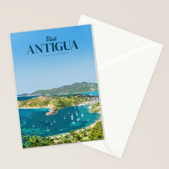 Visit Antigua Stationery Card Gallery Image 2