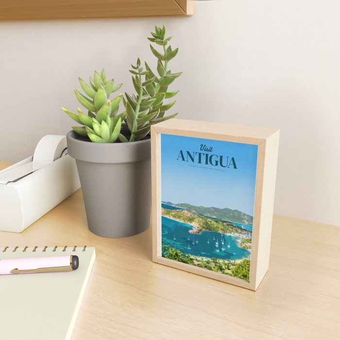 Visit Antigua Mini Art Print Gallery Image 2