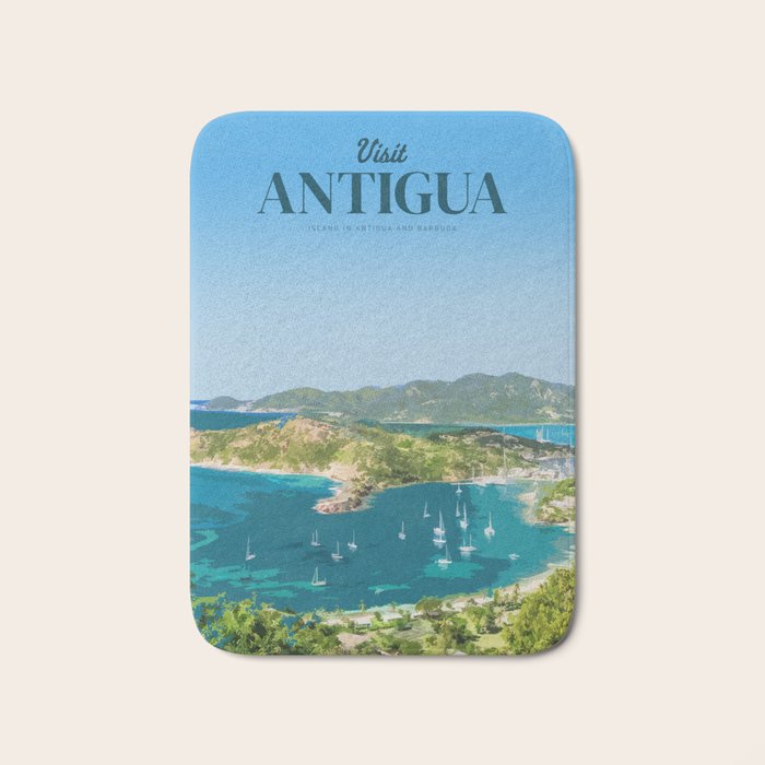 Visit Antigua Bath Mat Gallery Image 1