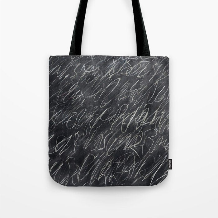 Twombly Blackboard Tote Bag Gallery Image 1