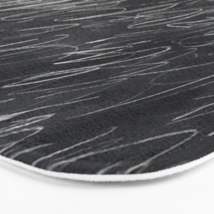 Twombly Blackboard Bath Mat Gallery Image 3