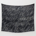 Twombly Blackboard Wall Tapestry Gallery Image 4