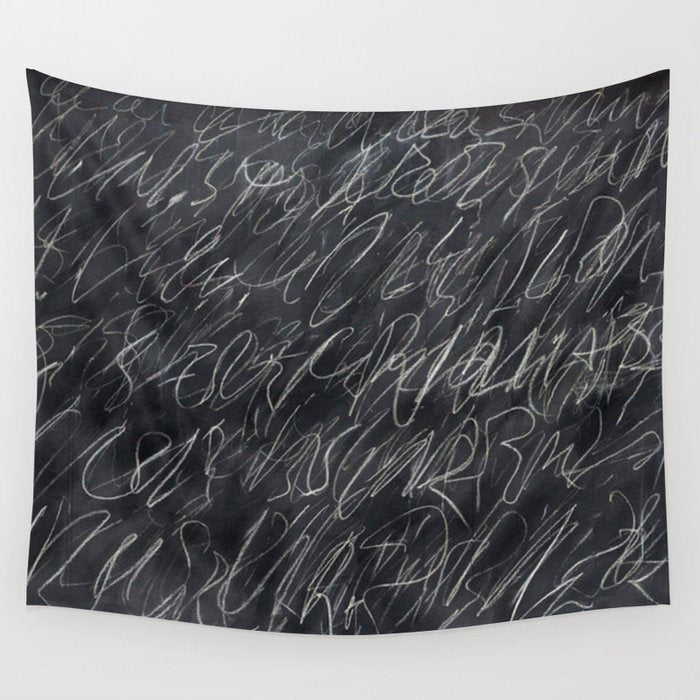 Twombly Blackboard Wall Tapestry Gallery Image 4